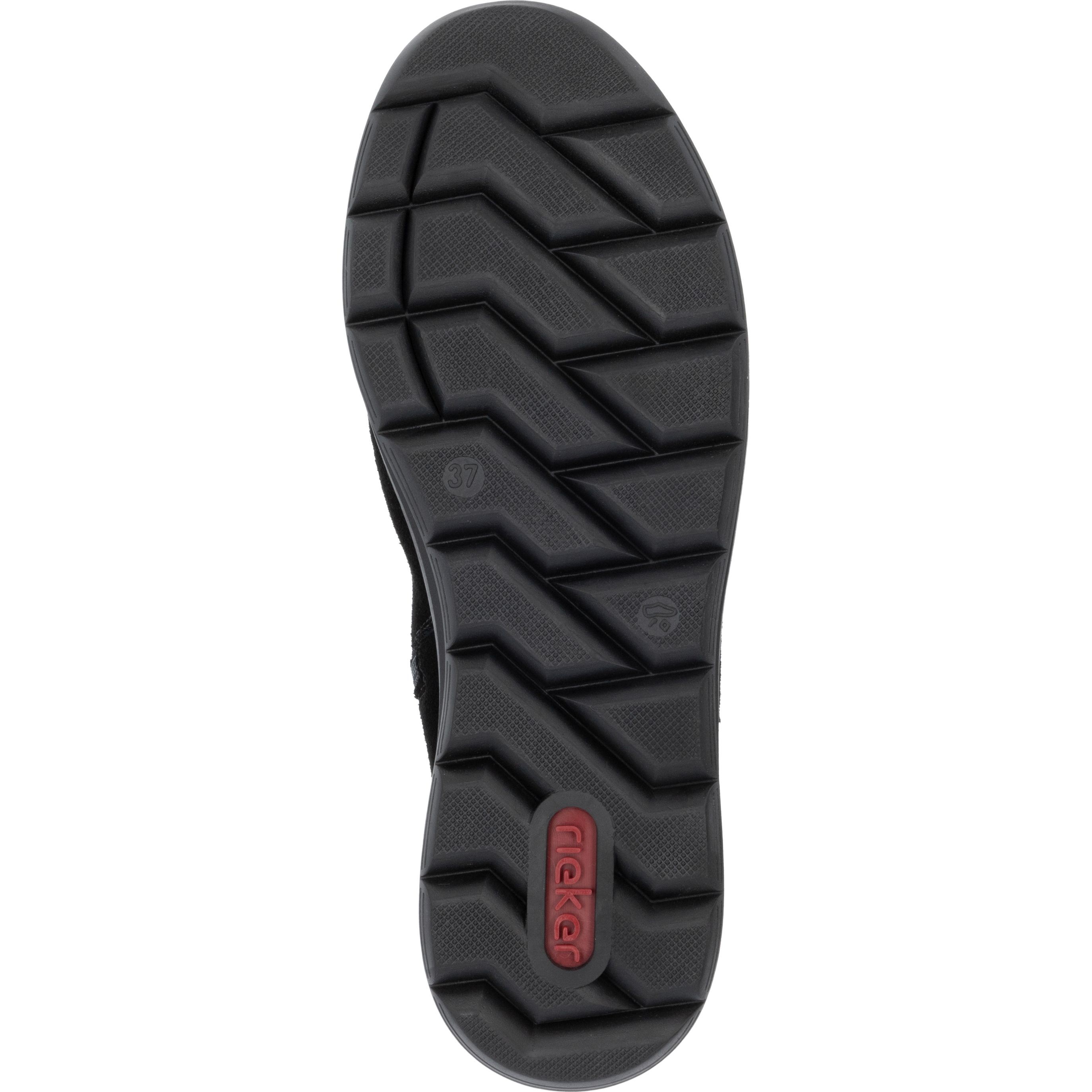 RIEKER Aulinukai moterims, Juoda, Ladies mid height boots 9