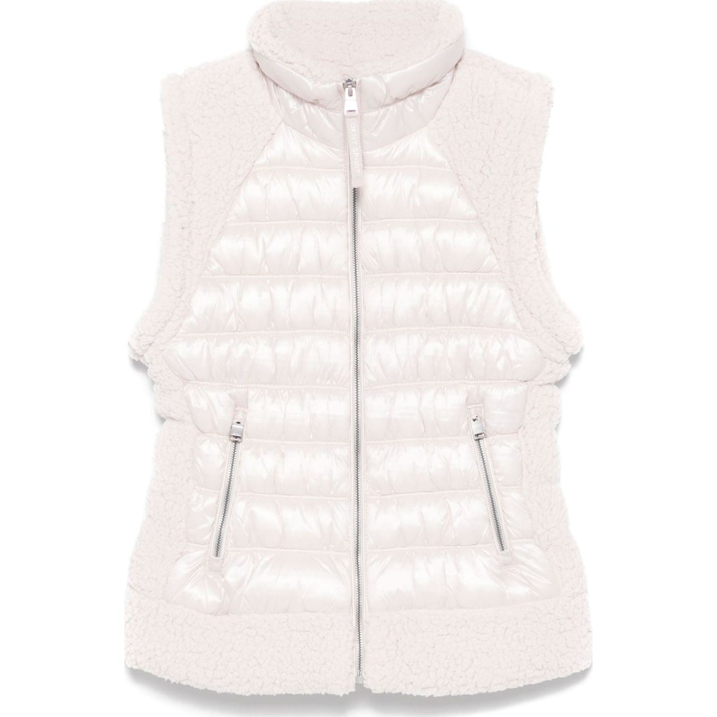 DKNY Pūkinė liemenė moterims, Smėlio, Mk nk puffer vest 1
