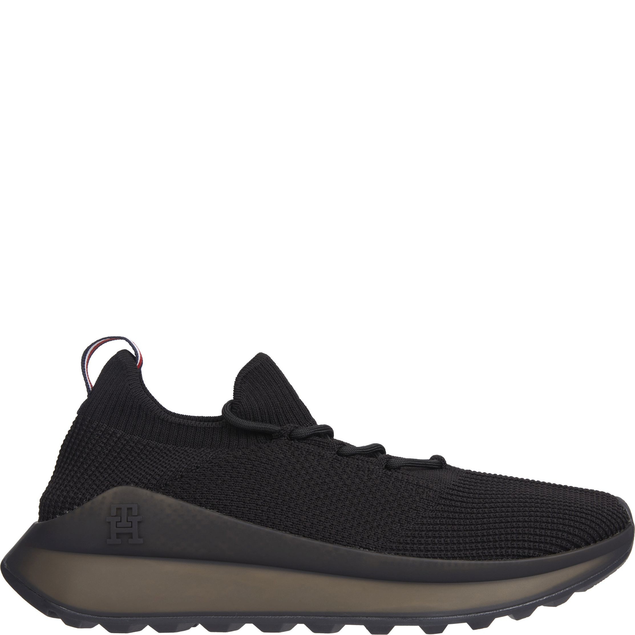 TOMMY HILFIGER Sportiniai bateliai vyrams, Juoda, Futurunner knit 2