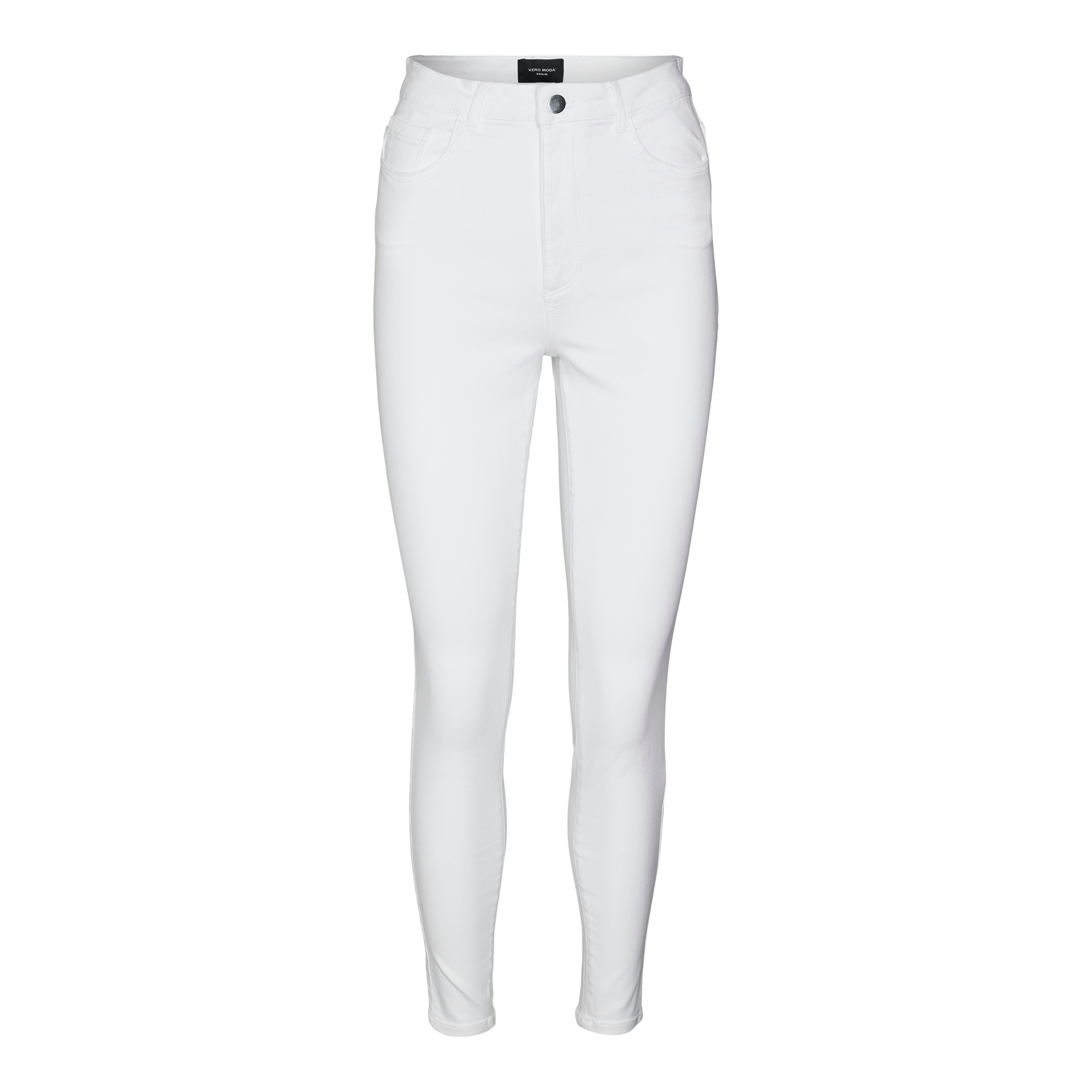 VERO MODA Aptempti džinsai moterims, Balta, VMSOPHIA HW SKINNY J 1