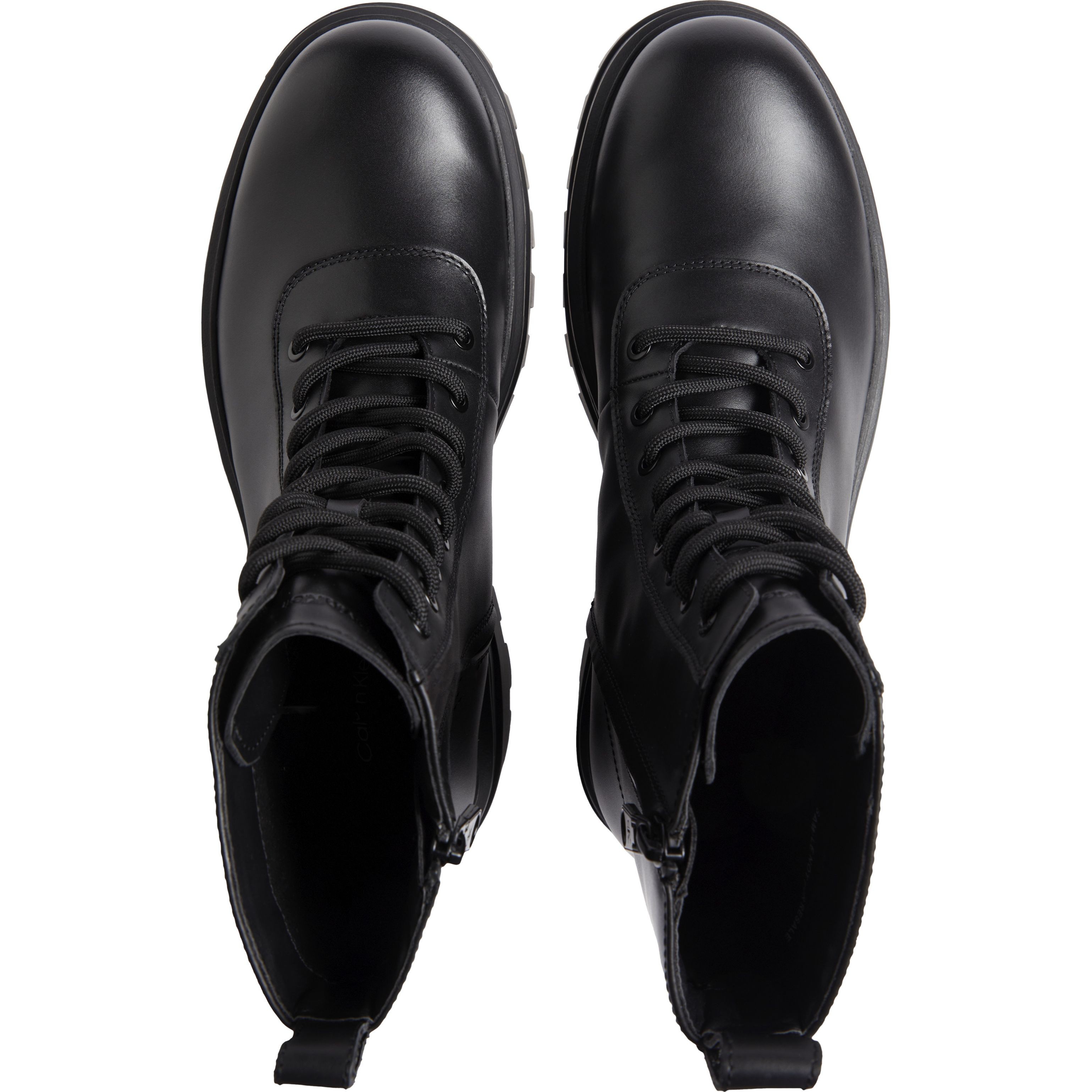 CALVIN KLEIN JEANS Aulinukai vyrams, Juoda, Lugged lace zip boot 4