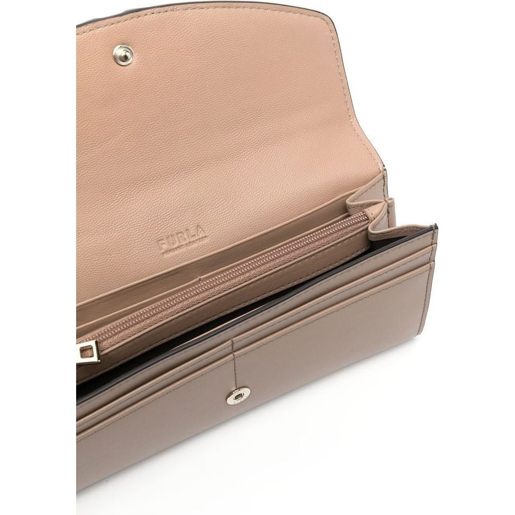 FURLA Piniginė moterims, Ruda, Furla primula wallet slim 2