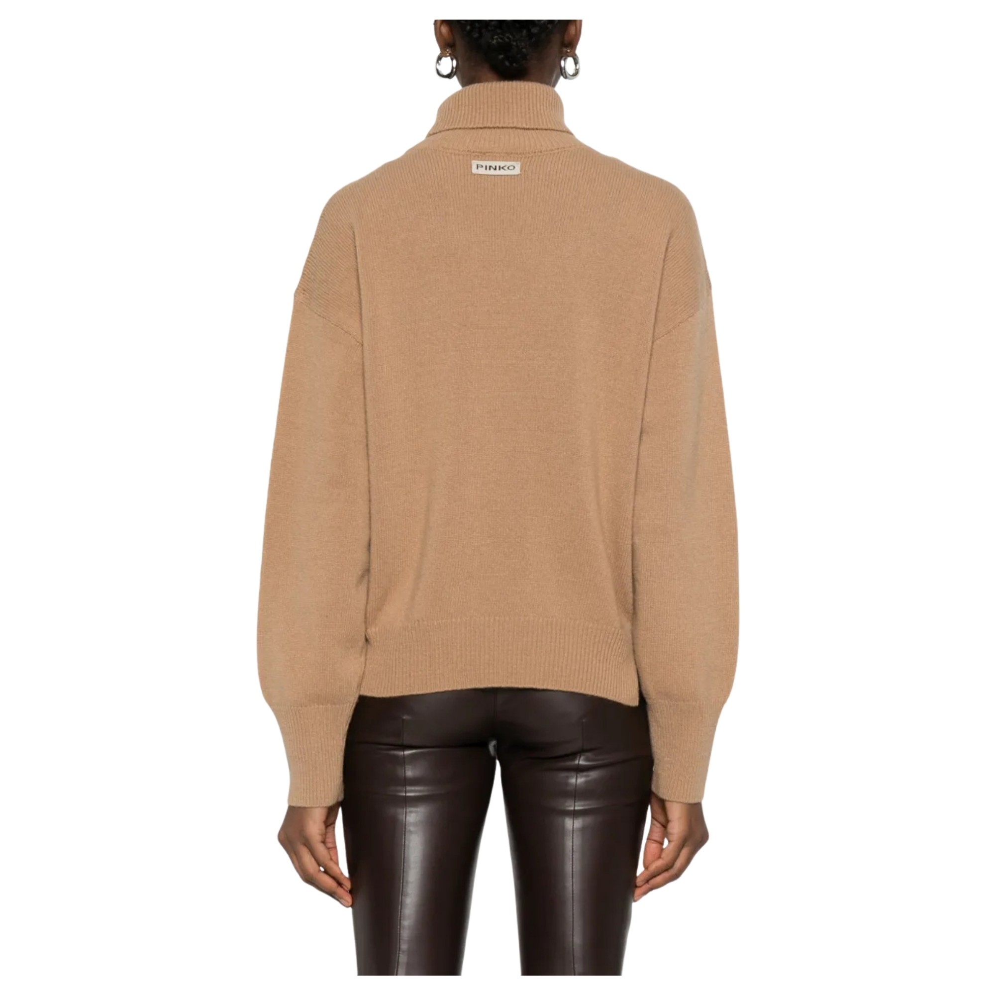PINKO Megztinis moterims, Rožinė, Novellino sweater 3