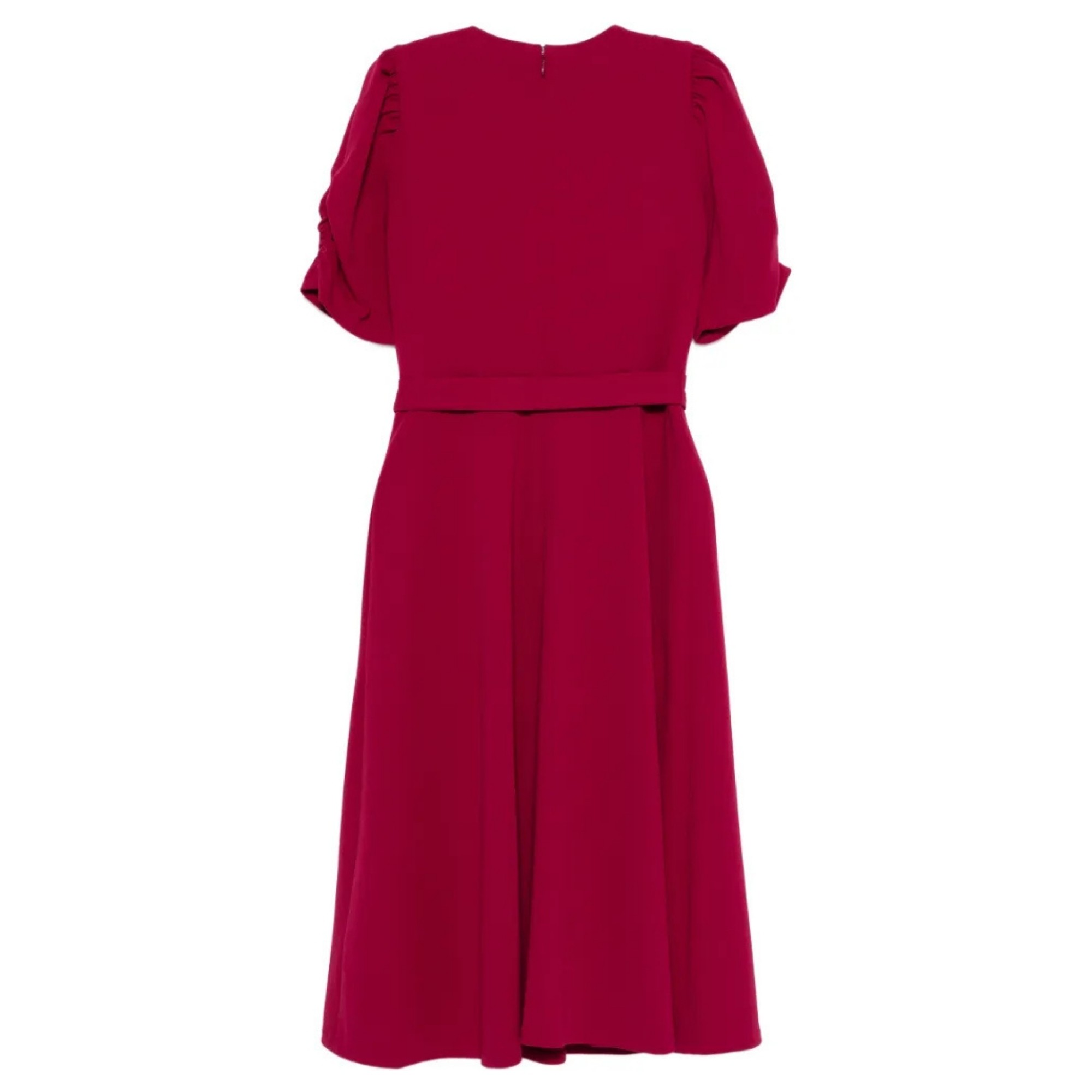 DKNY Midi suknelė moterims, Žalia, Ruched sleeve midi 2