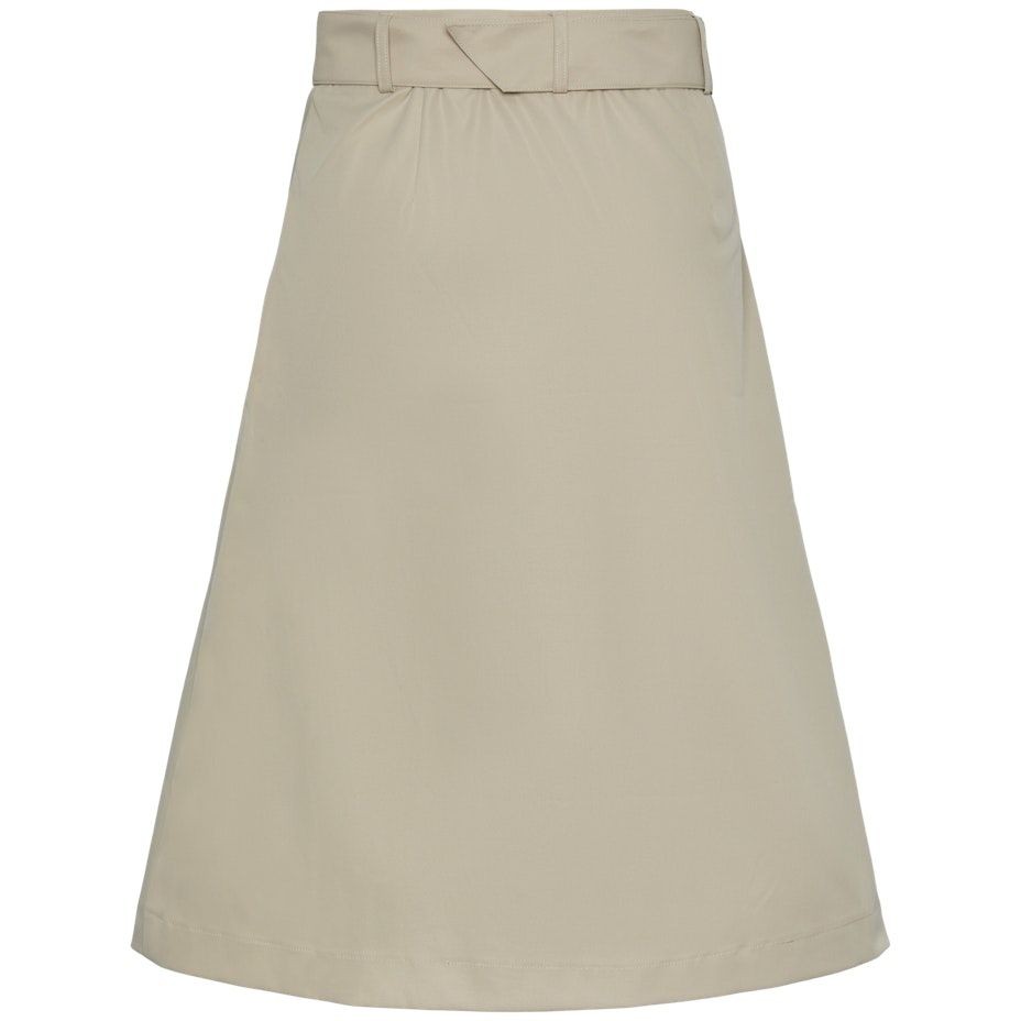 PIECES Midi sijonas moterims, Balta, PCJENNI HW ASYMMETRI 2