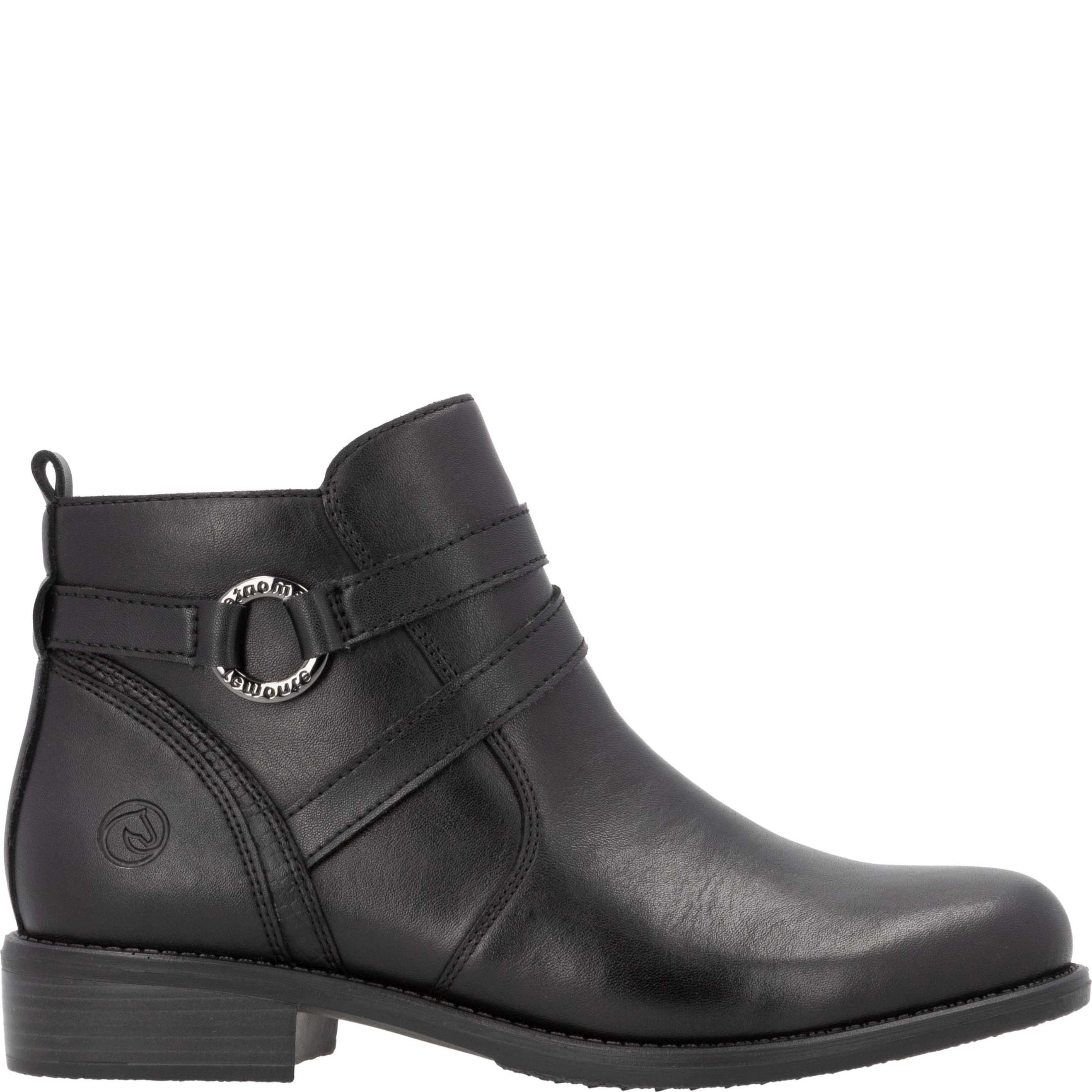 REMONTE Aulinukai moterims, Juoda, Ladies mid height boots 4