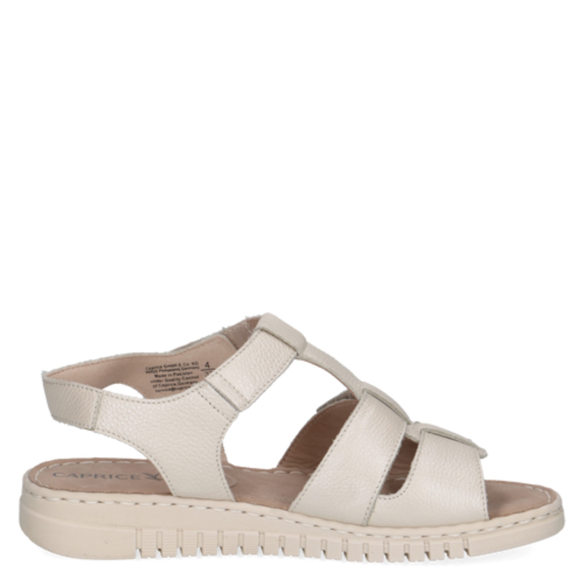 CAPRICE Basutės moterims, Smėlio, Sandals 3