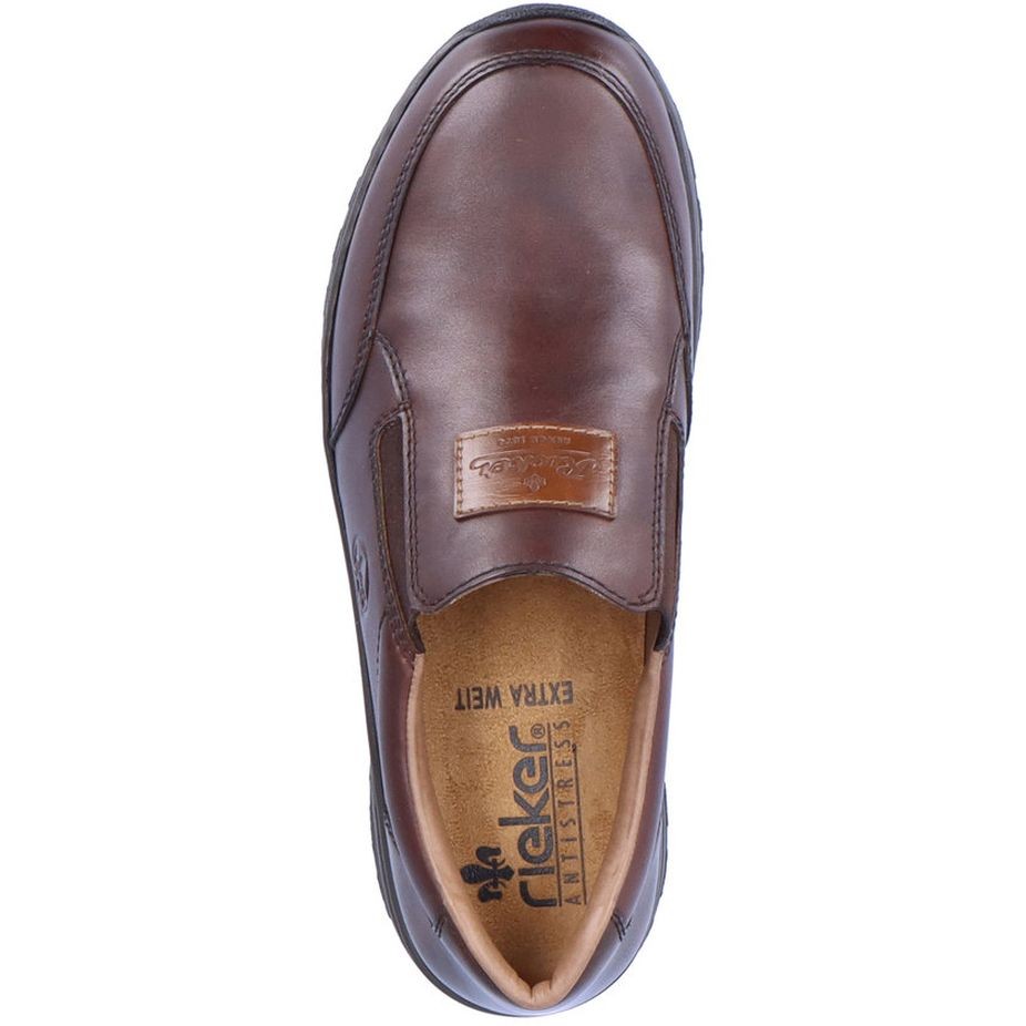 RIEKER Laisvalaikio bateliai vyrams, Ruda, LEISURE 6