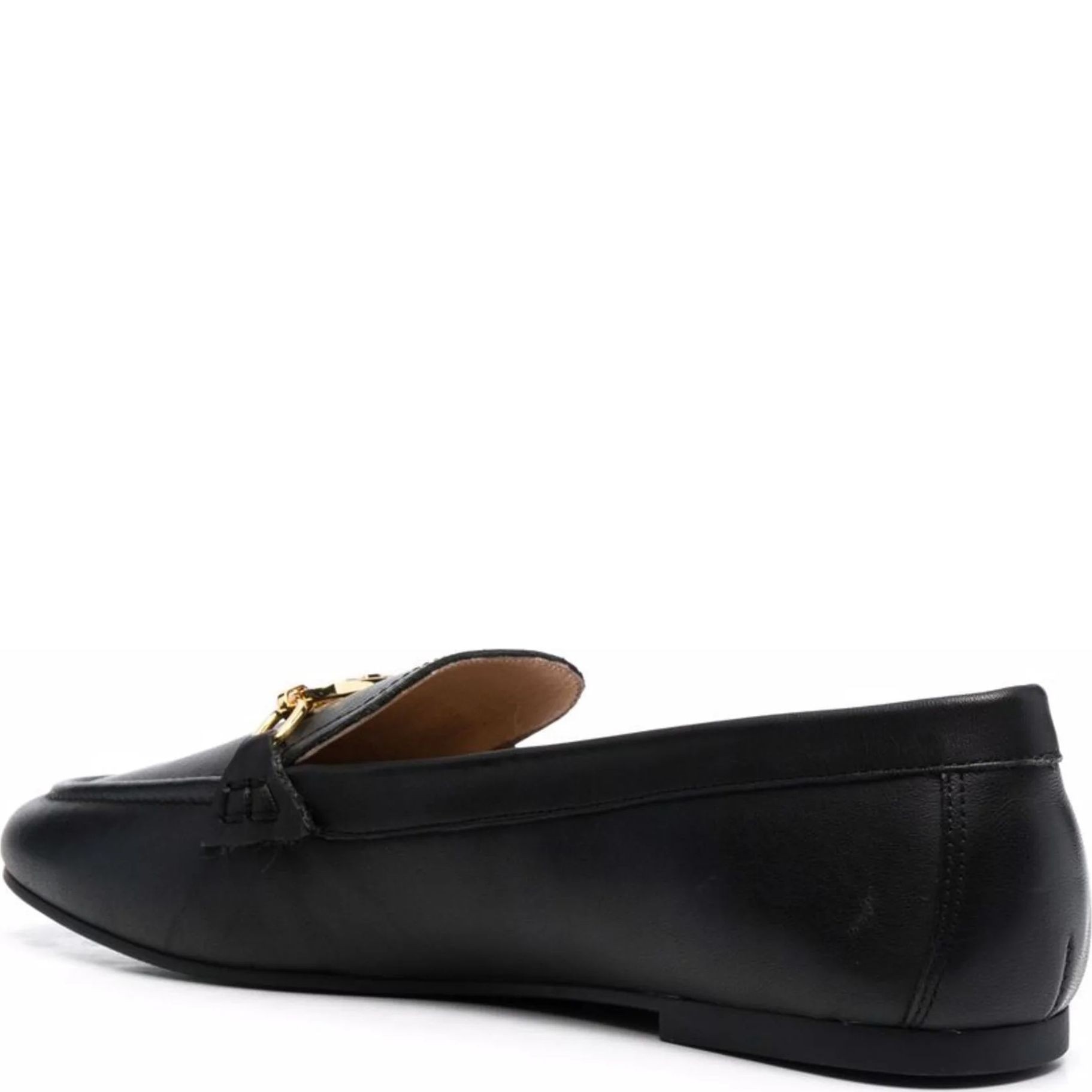 LAUREN RALPH LAUREN Mokasinai moterims, Juoda, Averi flats moccasin 3