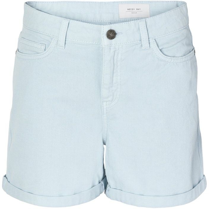 NOISY MAY Šortai moterims, Mėlyna, NMSMILEY NW SHORTS CL 1