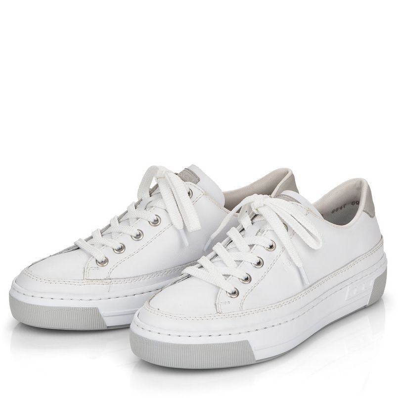 RIEKER Sportiniai bateliai moterims, Balta, SPORT SHOE 5
