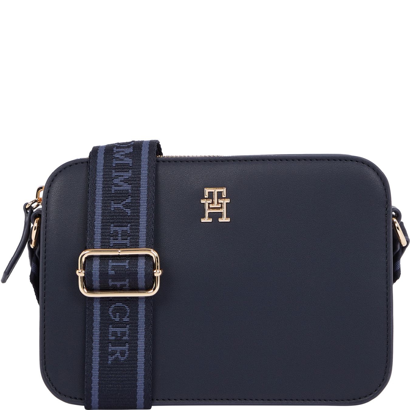 TOMMY HILFIGER Rankinė per petį moterims, Mėlyna, Logotape camera bag 1