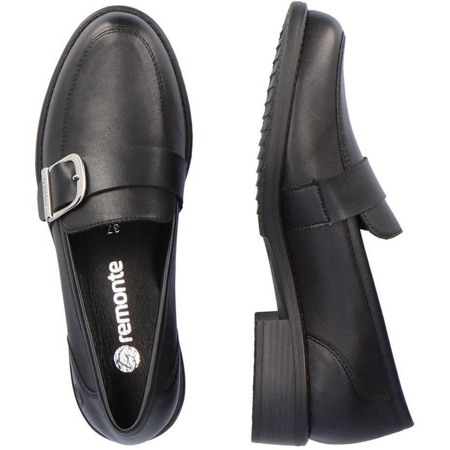 REMONTE Loaferiai moterims, Juoda, LOAFERS POP 11