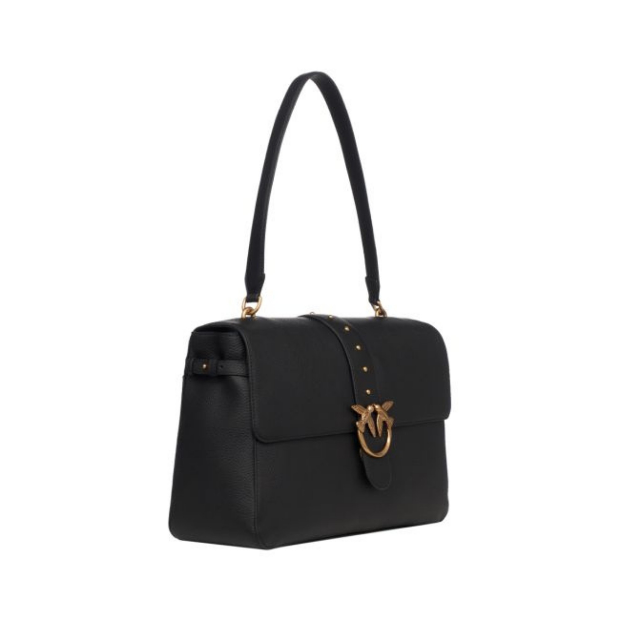 PINKO Rankinė per petį moterims, Juoda, Love one extra shoulder bag 2