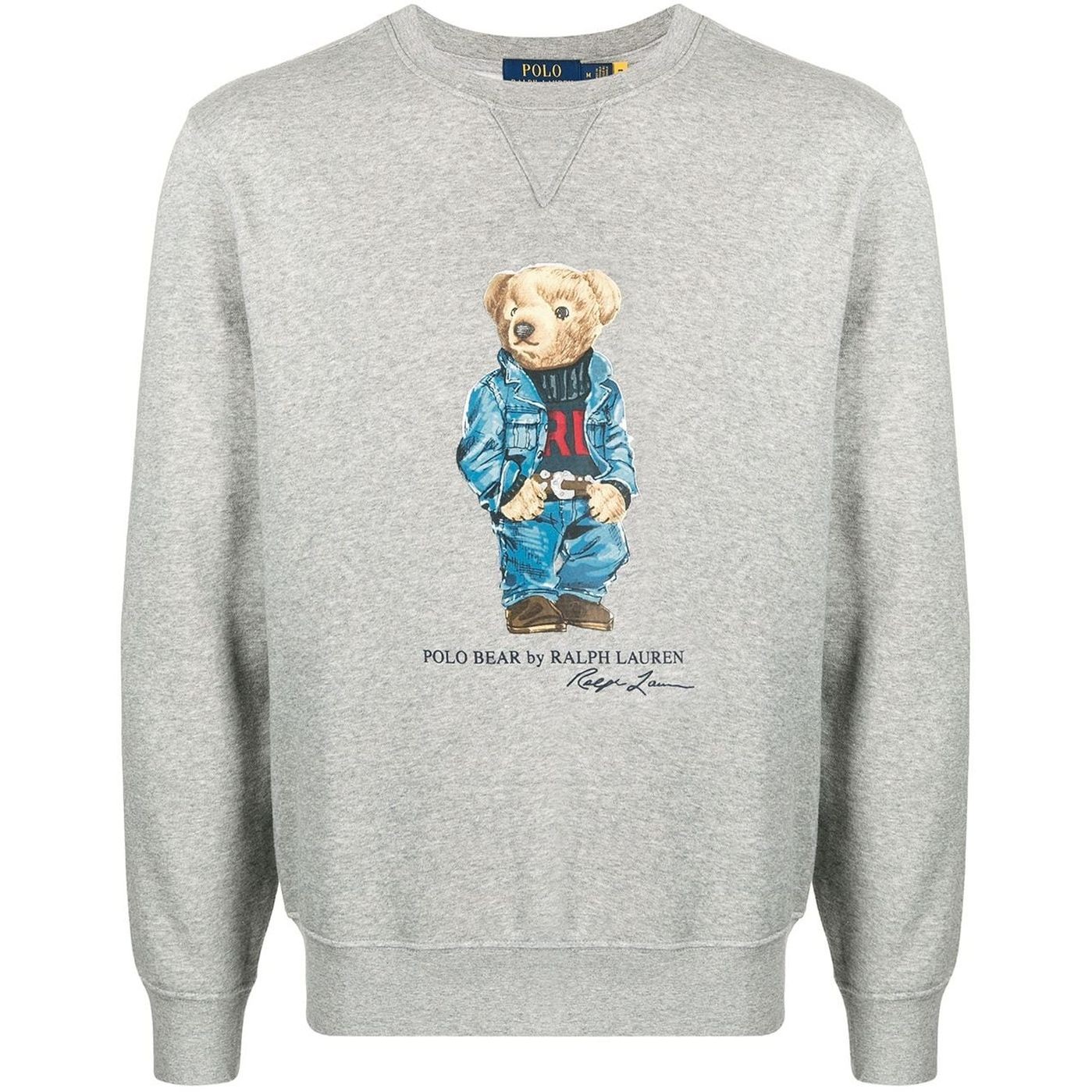 POLO RALPH LAUREN Sportinis nertinis vyrams, Pilka, Long sleeve sweatshirt 1