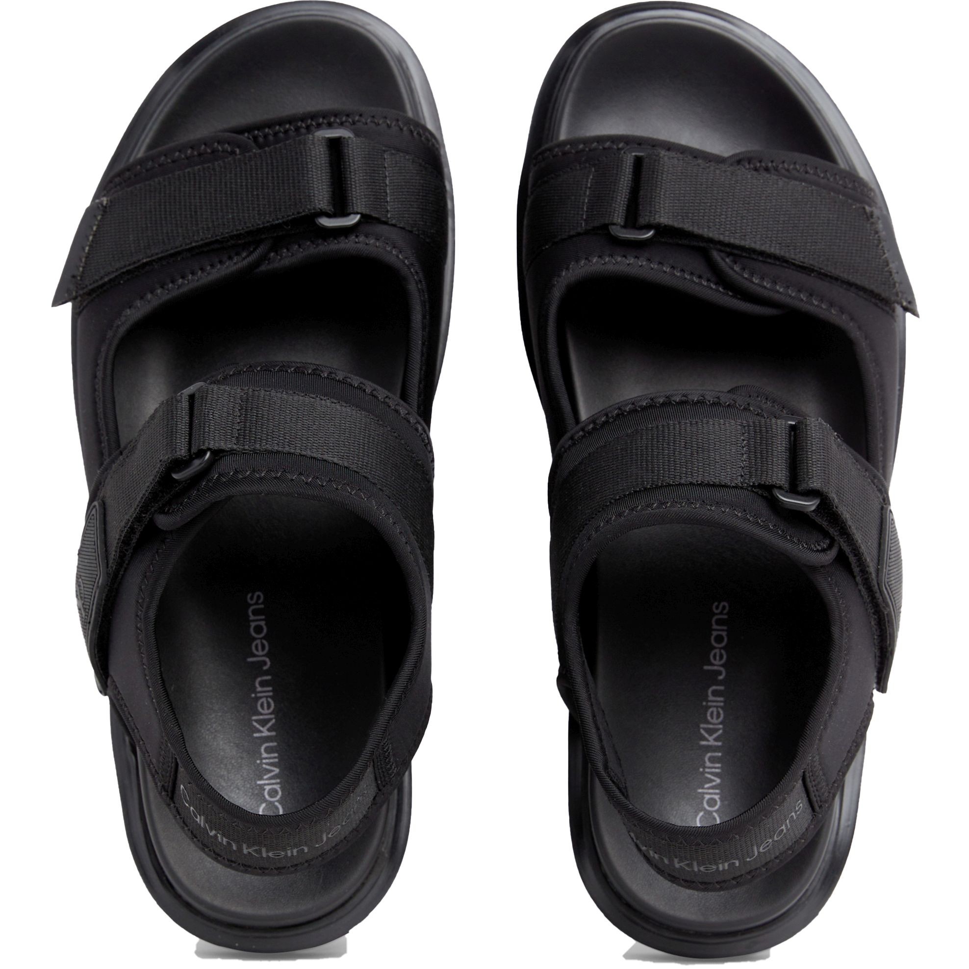 CALVIN KLEIN JEANS Basutės vyrams, Juoda, Sandal velcro 4