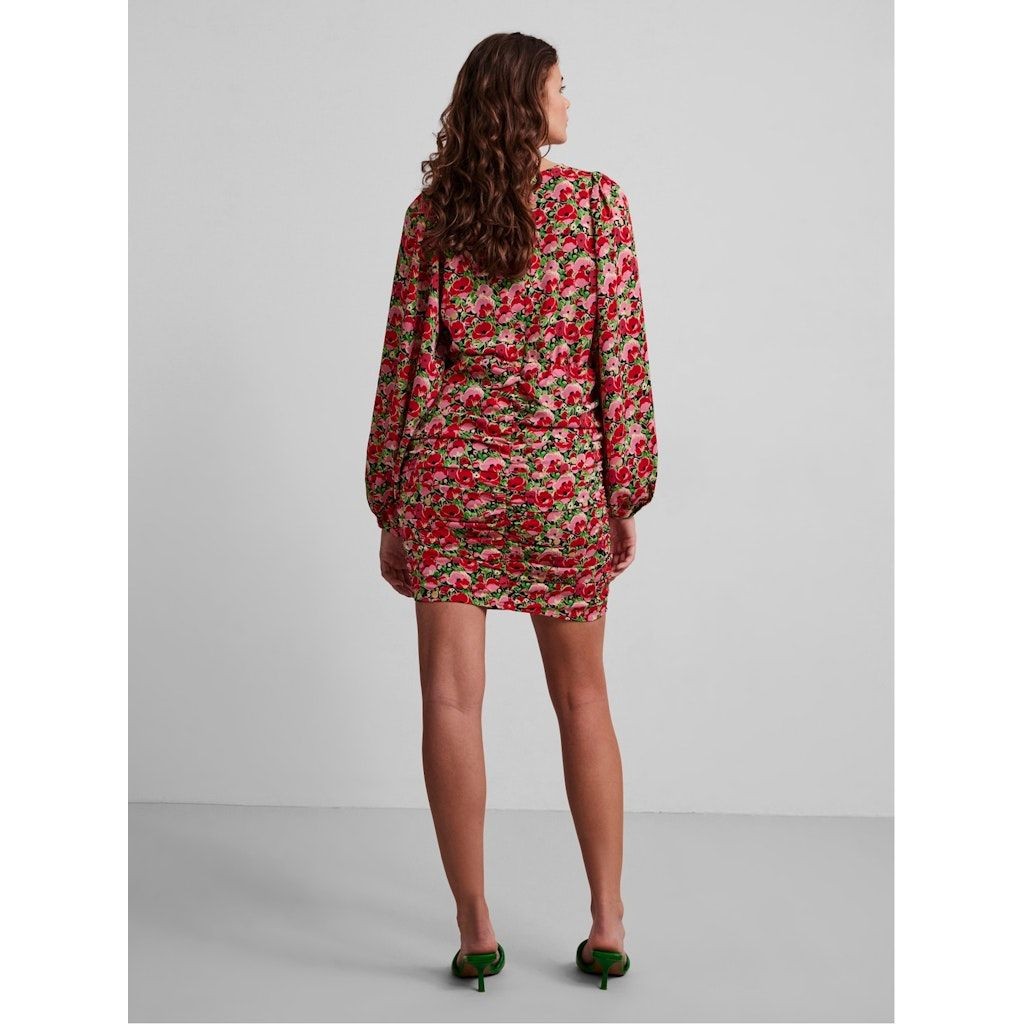 PIECES Midi suknelė moterims, Juoda, PCOLA LS DRESS D2D 3