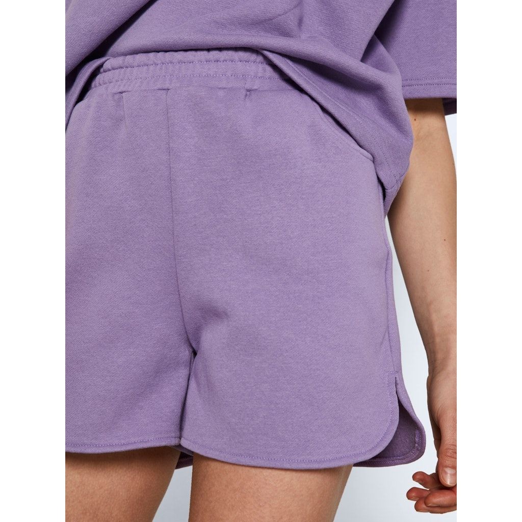 NOISY MAY Šortai moterims, Violetinė, NMKAREN HW SHORTS 7