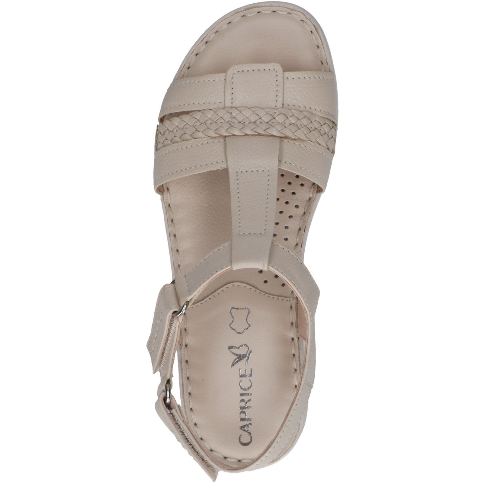 CAPRICE Basutės moterims, Smėlio, Sandals 6