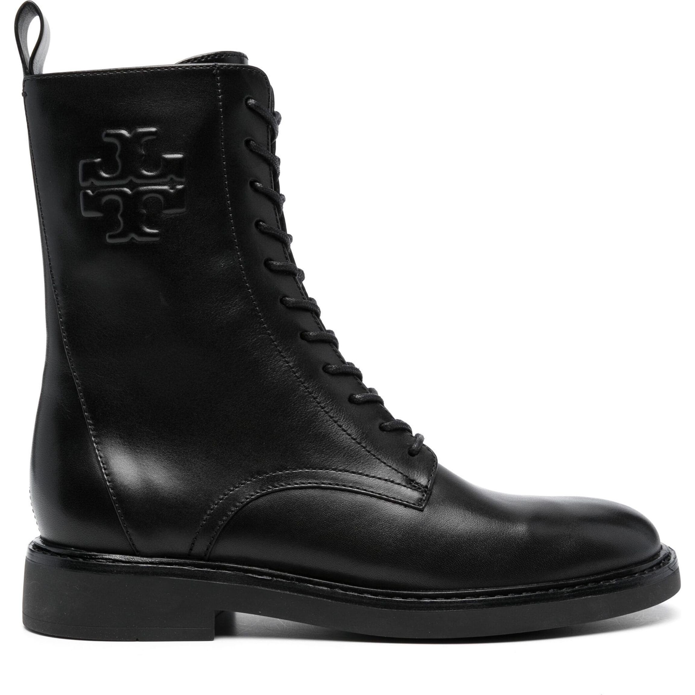 TORY BURCH Aulinukai moterims, Juoda, Double t combat boot 2