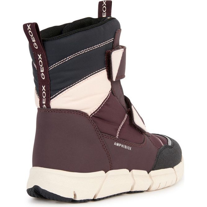 GEOX Aulinukai mergaitėms, Vyšninė, Flexyper booties 3