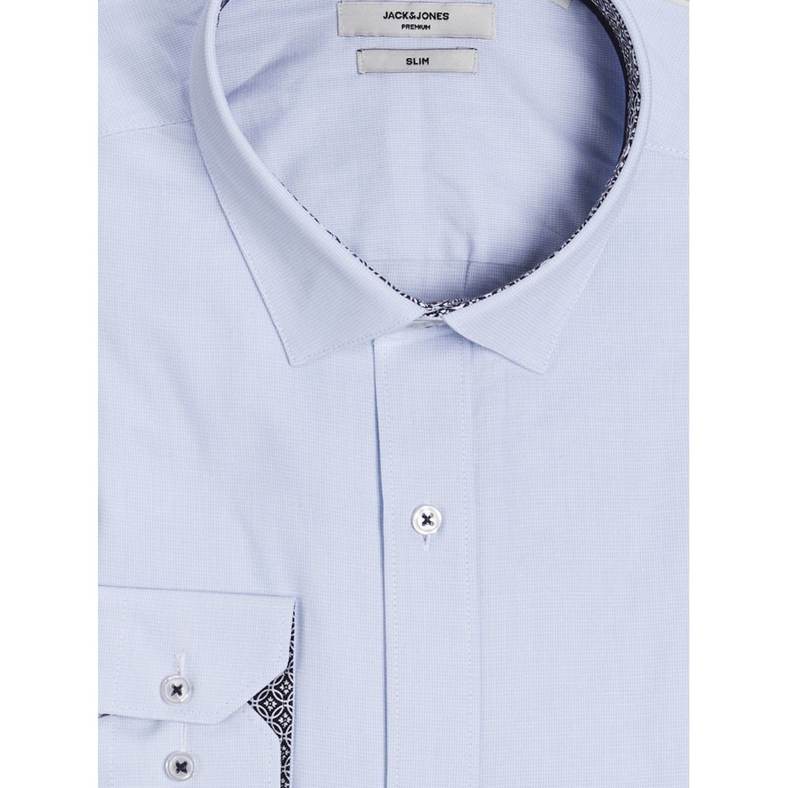 JACK & JONES Marškiniai vyrams, Mėlyna, JPRBLASCANDIC DETAIL SHIRT 3