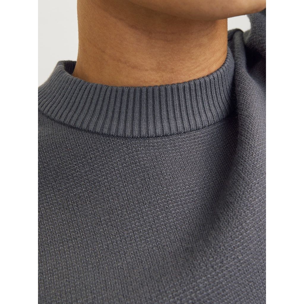 JACK & JONES Megztinis vyrams, Pilka, Vester bro knit crew neck 6