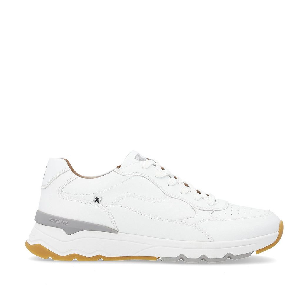 RIEKER Laisvalaikio bateliai vyrams, Balta, LEISURE 4