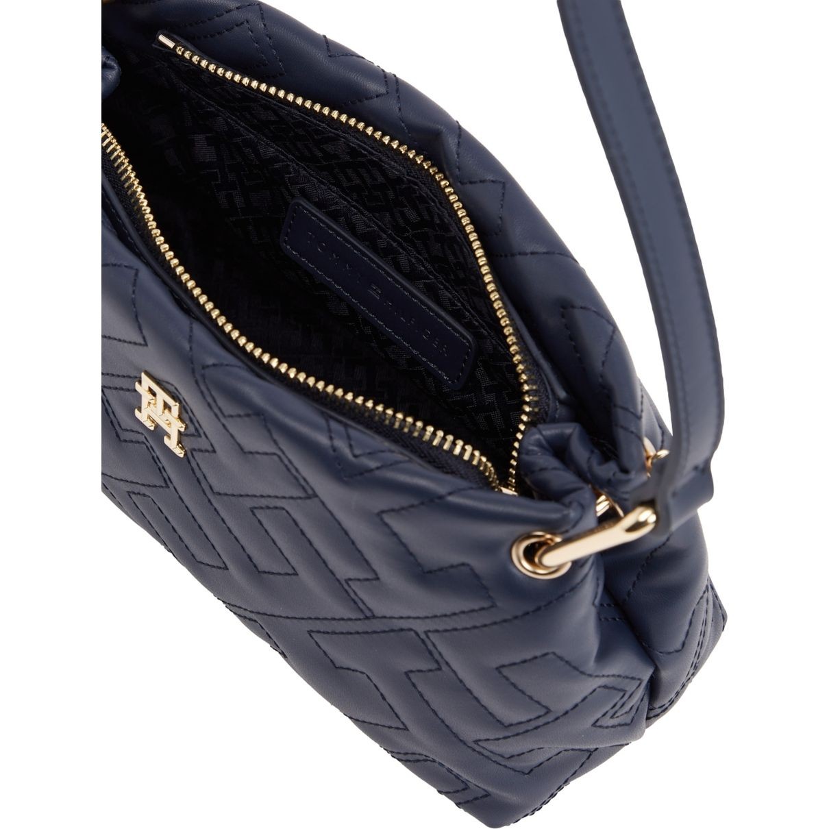 TOMMY HILFIGER Rankinė per petį moterims, Mėlyna, Soft crossover mono 5