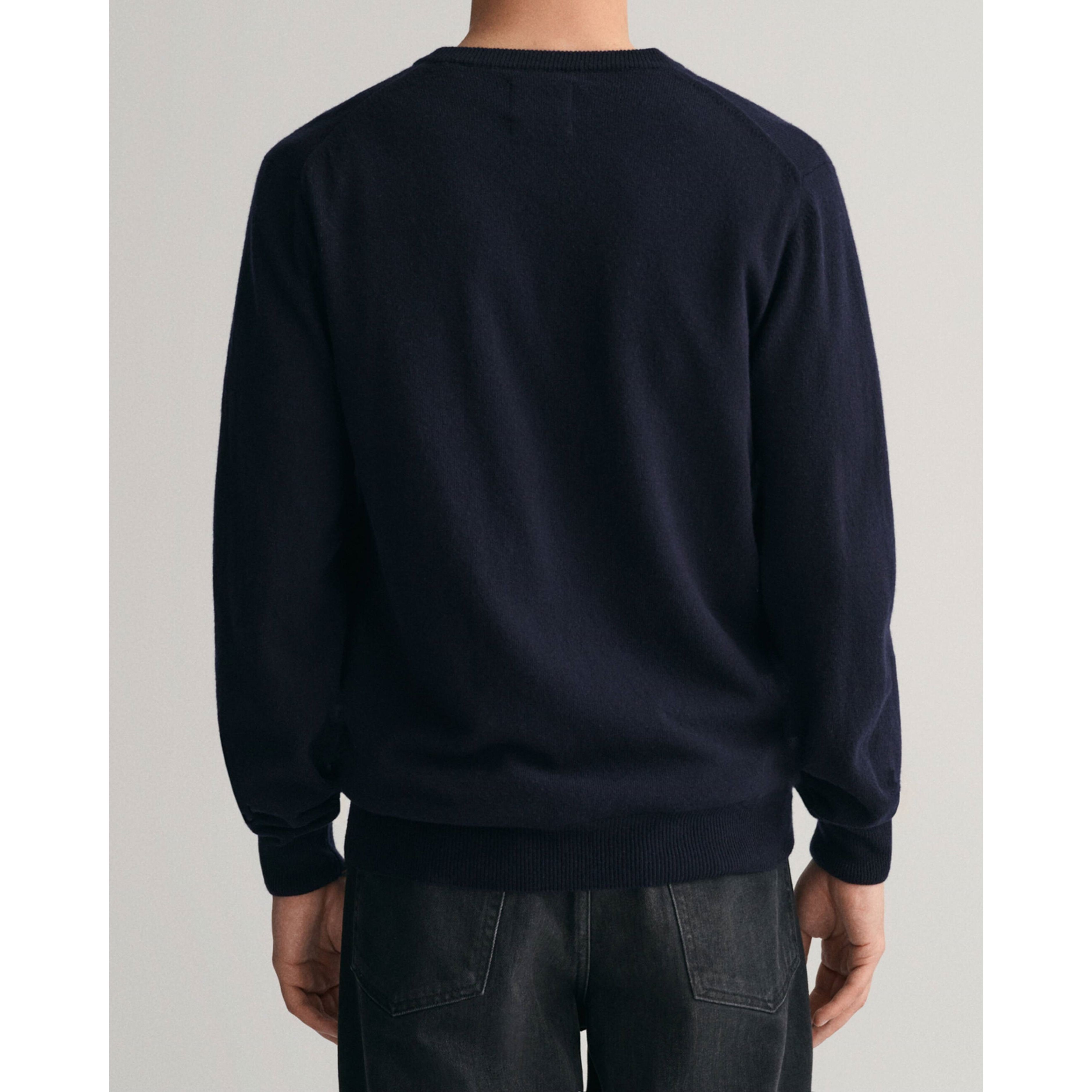 GANT Megztinis vyrams, Mėlyna, SUPERFINE LAMBSWOOL 3