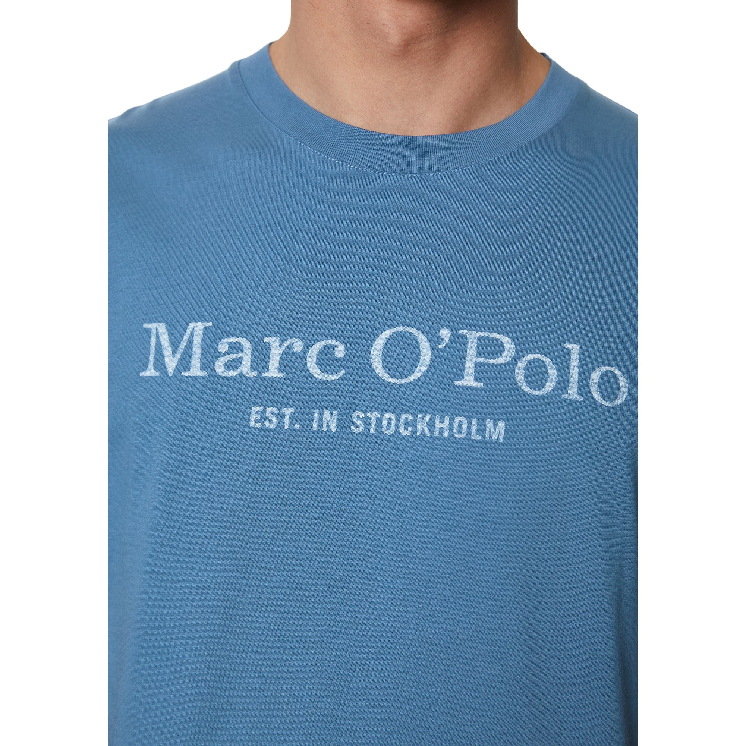 MARC O'POLO Marškinėliai vyrams, Mėlyna 4