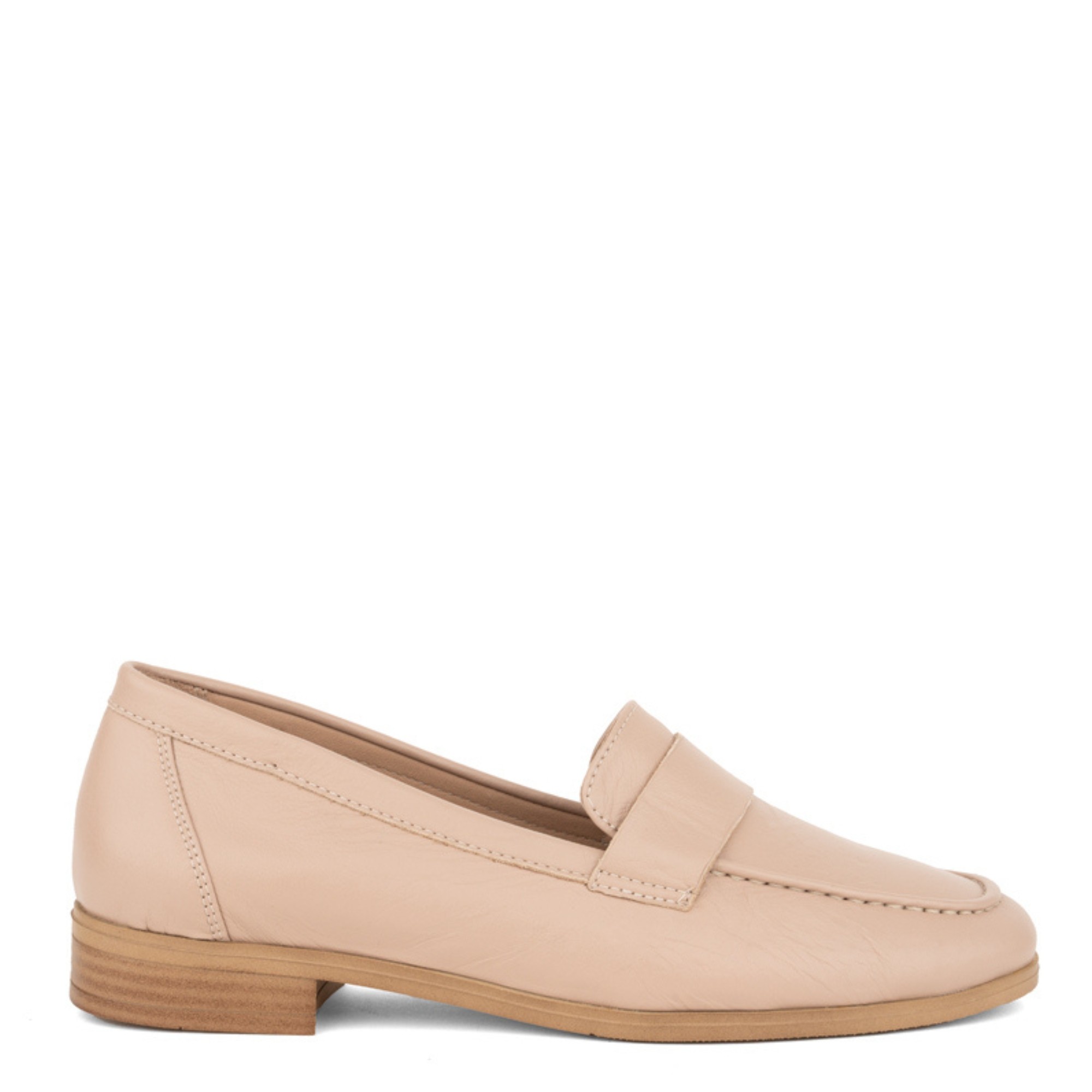 LA CONTE Loaferiai moterims, Smėlio, Loafers 2