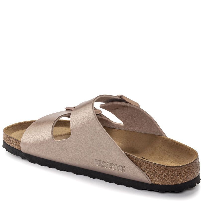 BIRKENSTOCK Šlepetės moterims, Bronzinė, Arizona BF slippers 5