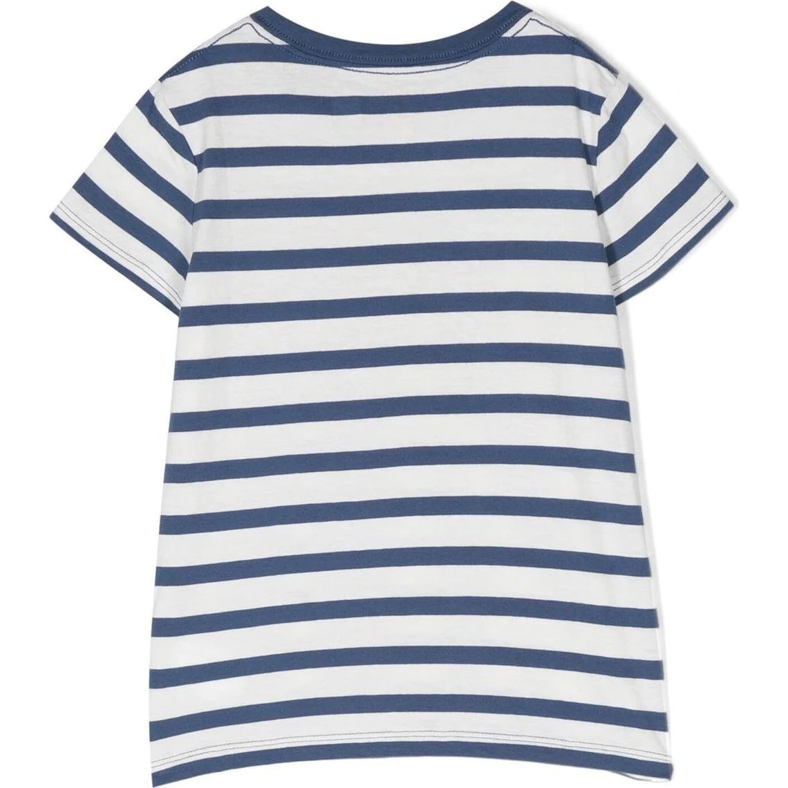 RALPH LAUREN KIDS Marškinėliai trump. rankovėmis mergaitėms, Balta, Polo bear striped tee (2-6x) 2
