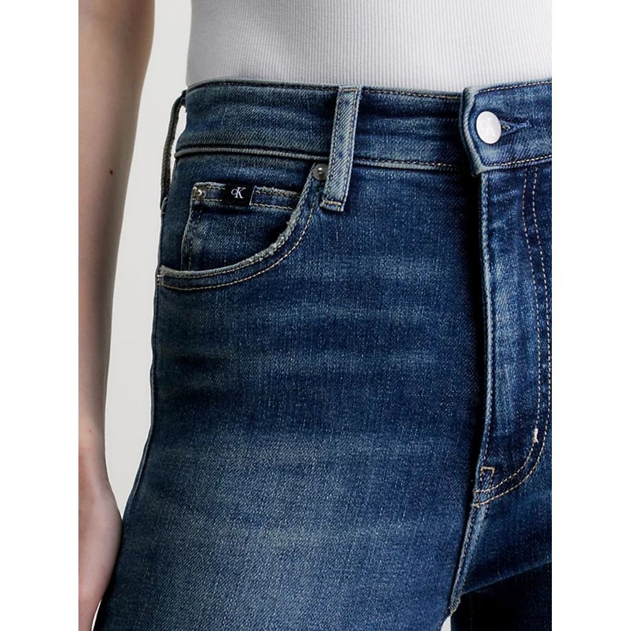 CALVIN KLEIN JEANS Aptempti džinsai moterims, Mėlyna, Skinny 2