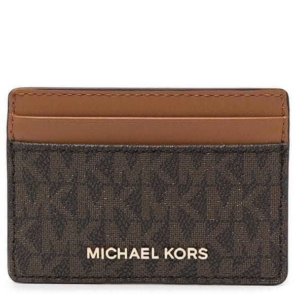 MICHAEL KORS Piniginė moterims, Ruda, Card holder 1