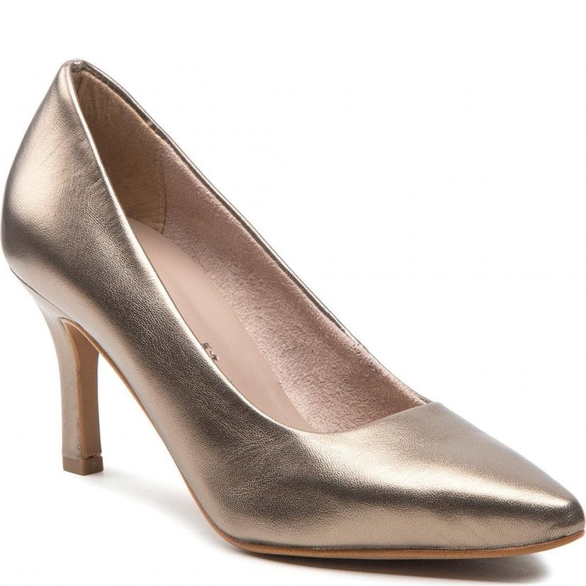 TAMARIS Aukštakulniai moterims, Auksinė, PUMPS 1
