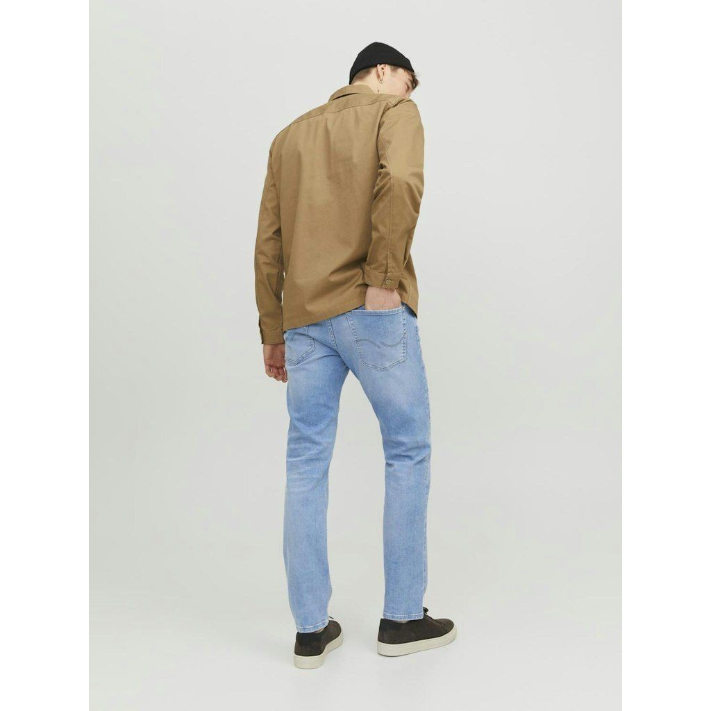 JACK & JONES Slim džinsai vyrams, Mėlyna, JJITIM JJOLIVER 4
