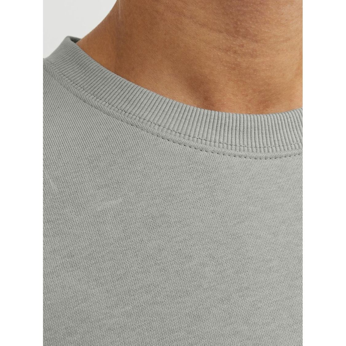 JACK & JONES Megztinis vyrams, Gray, Star basic sweat 6