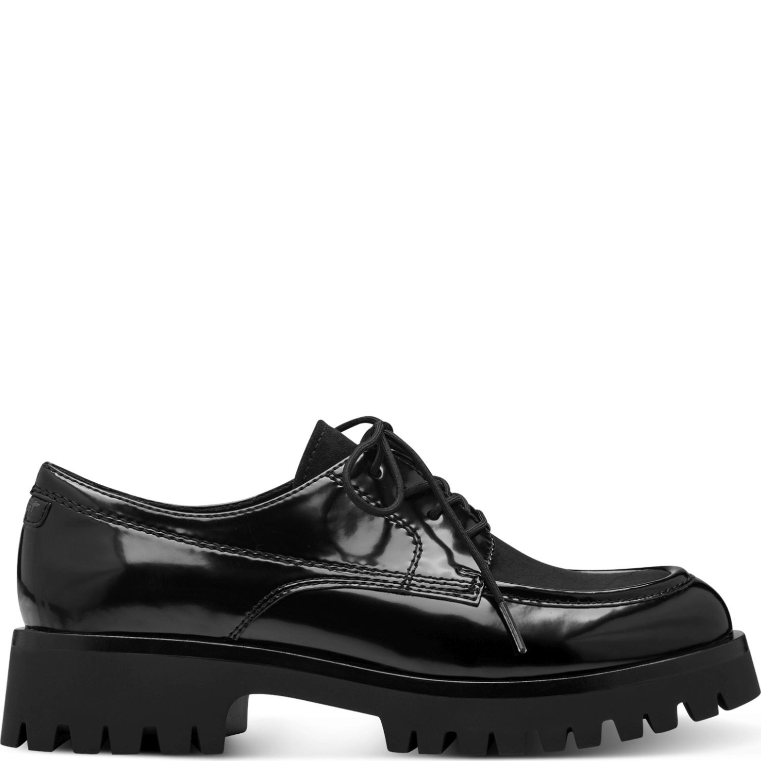 TAMARIS Klasikiniai batai moterims, Juoda, Lace-up 2