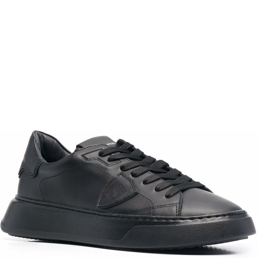 PHILIPPE MODEL Sportiniai bateliai vyrams, Juoda, Temple low man sneaker 2