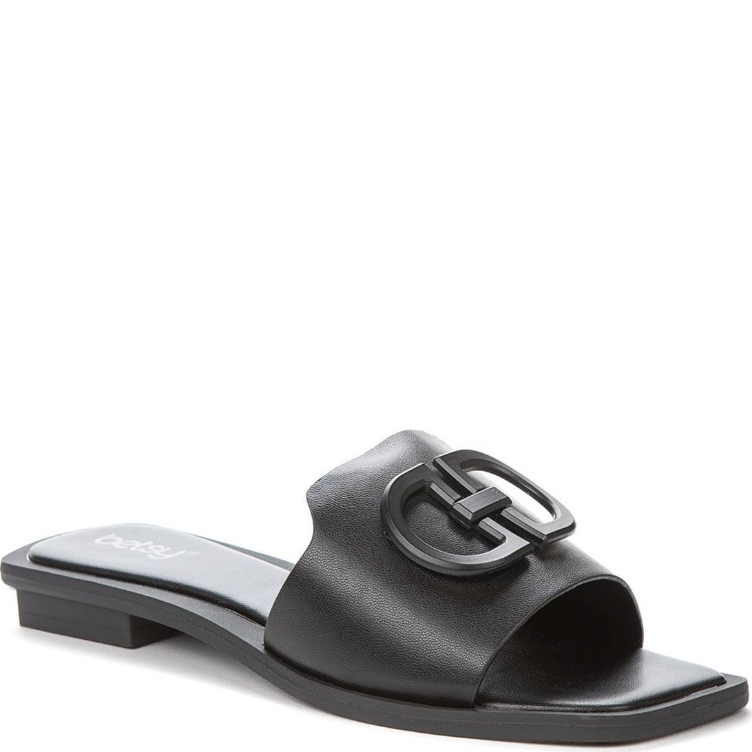 BETSY Šlepetės moterims, Juoda, SLIPPERS