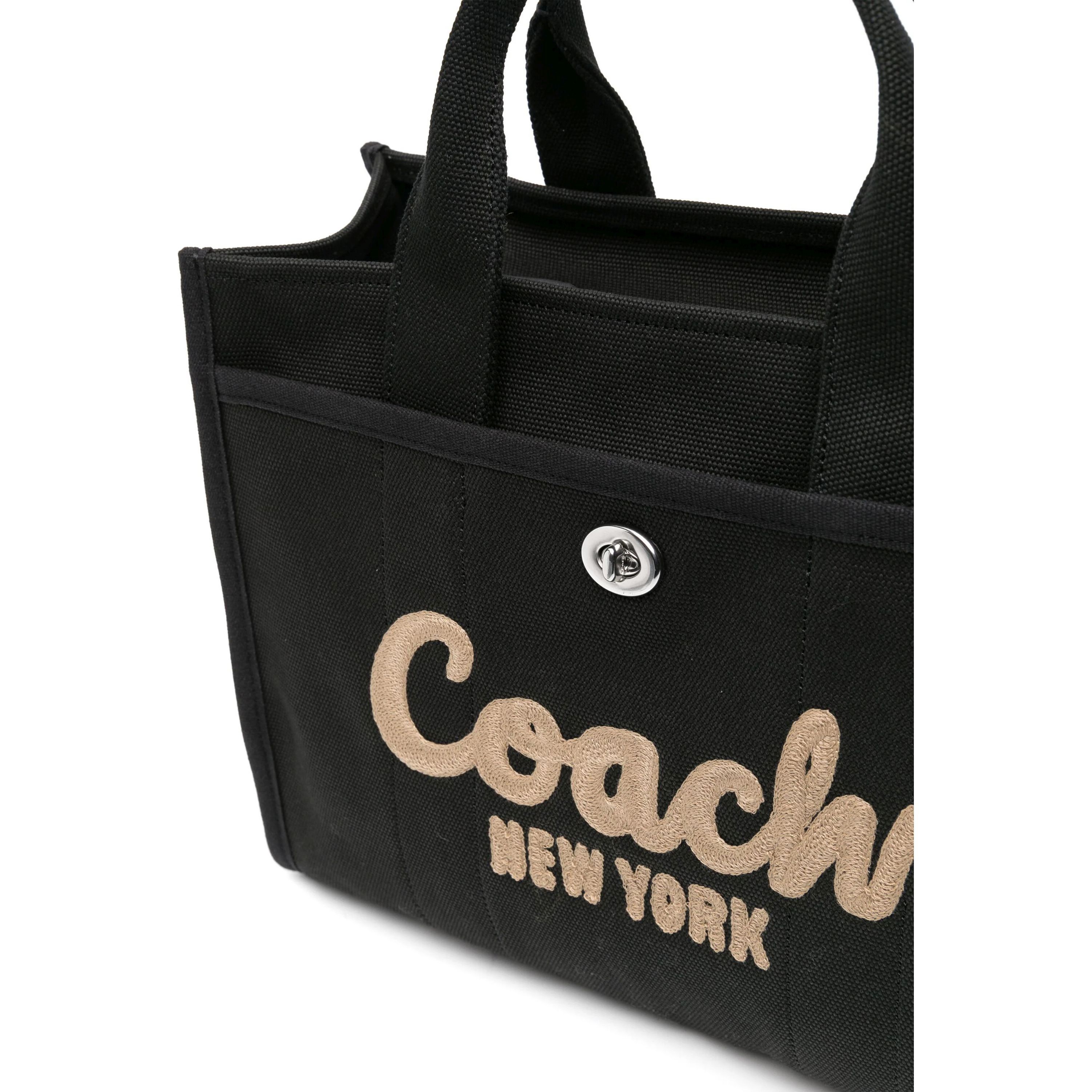 COACH Pirkinių krepšys moterims, Juoda, Cargo tote 3