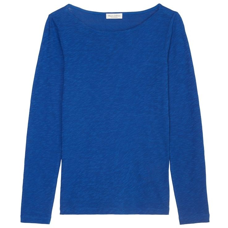 MARC O'POLO Marškinėliai ilgom. rankovėmis moterims, Mėlyna, Tshirts lo 502226152199