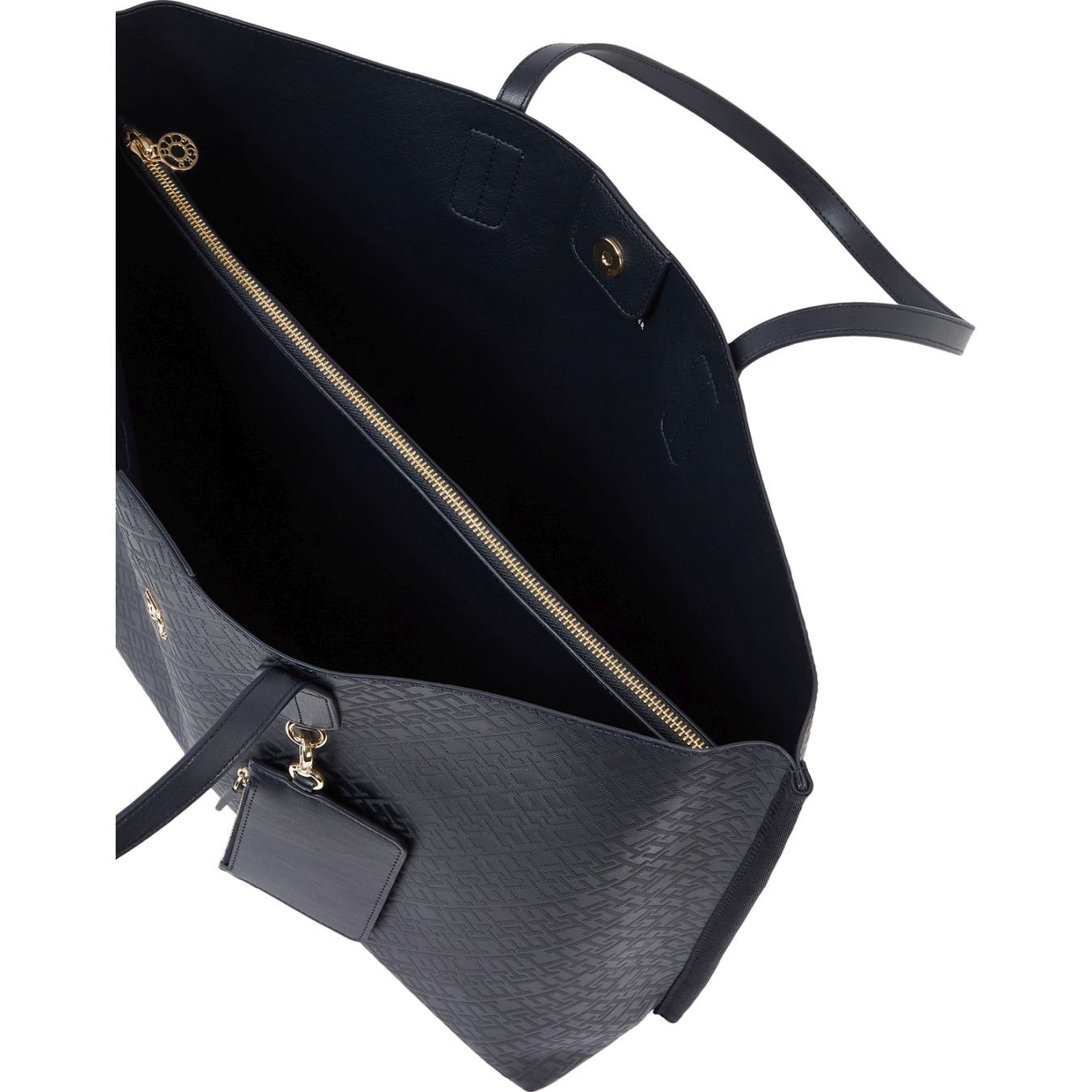 TOMMY HILFIGER Pirkinių krepšys moterims, Mėlyna, Distinct tote 3