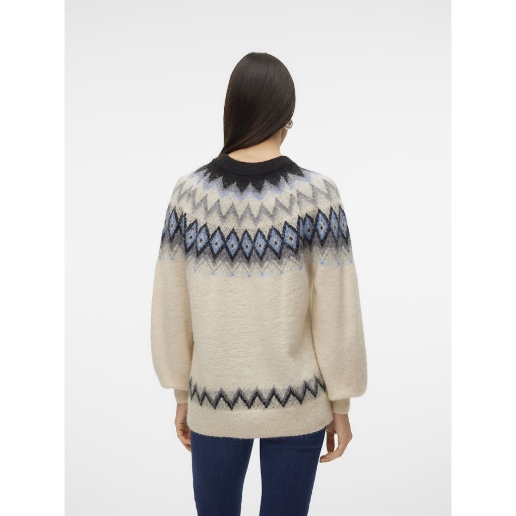 VERO MODA Megztinis moterims, Marga, Visti o-neck pullover 6