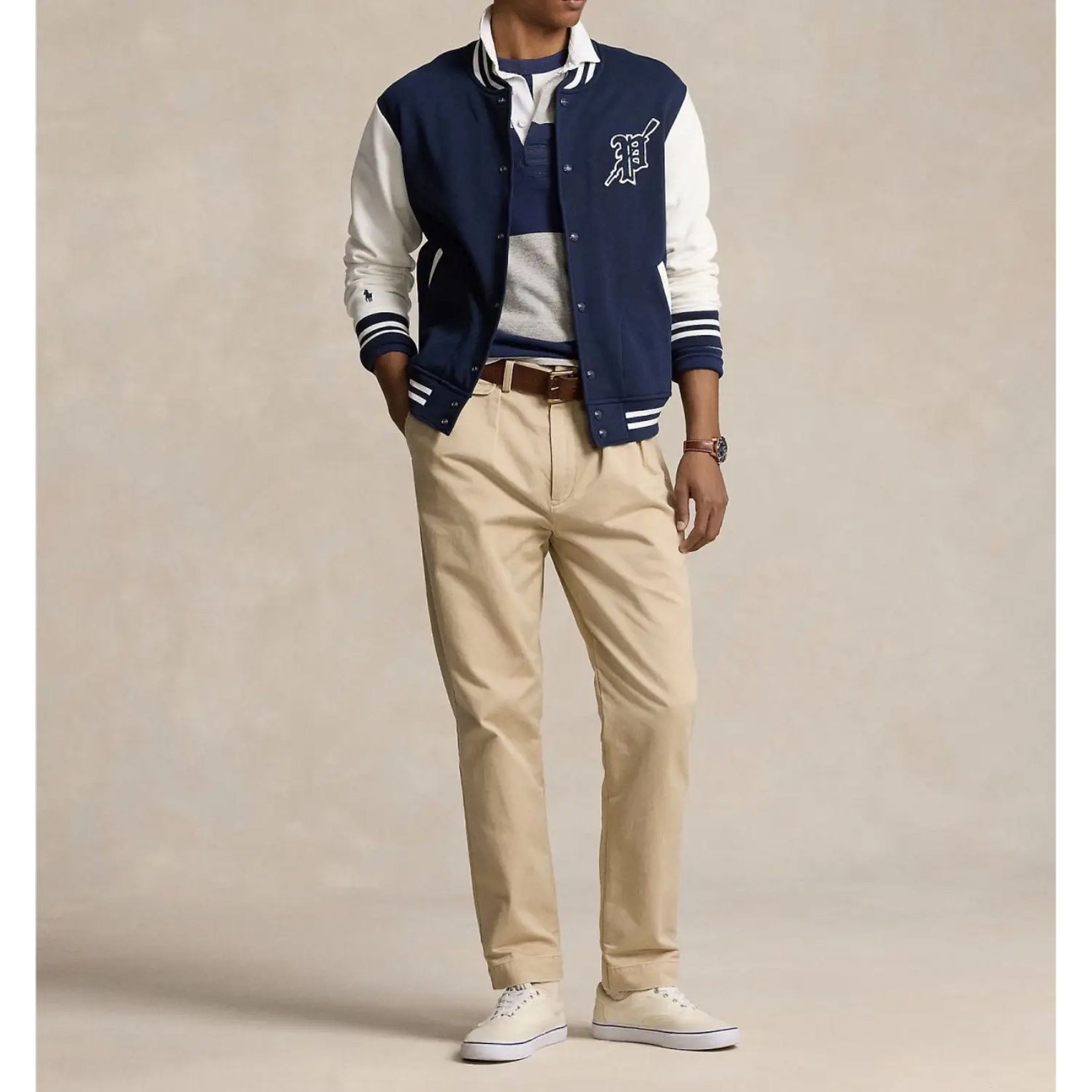 POLO RALPH LAUREN Sportinis nertinis vyrams, Mėlyna, Long sleeve sweatshirt 2