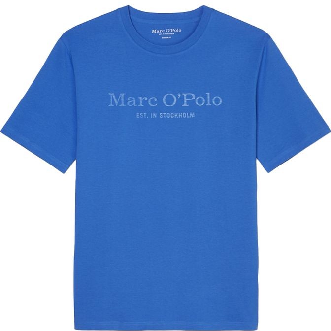 MARC O'POLO Marškinėliai vyrams, Mėlyna