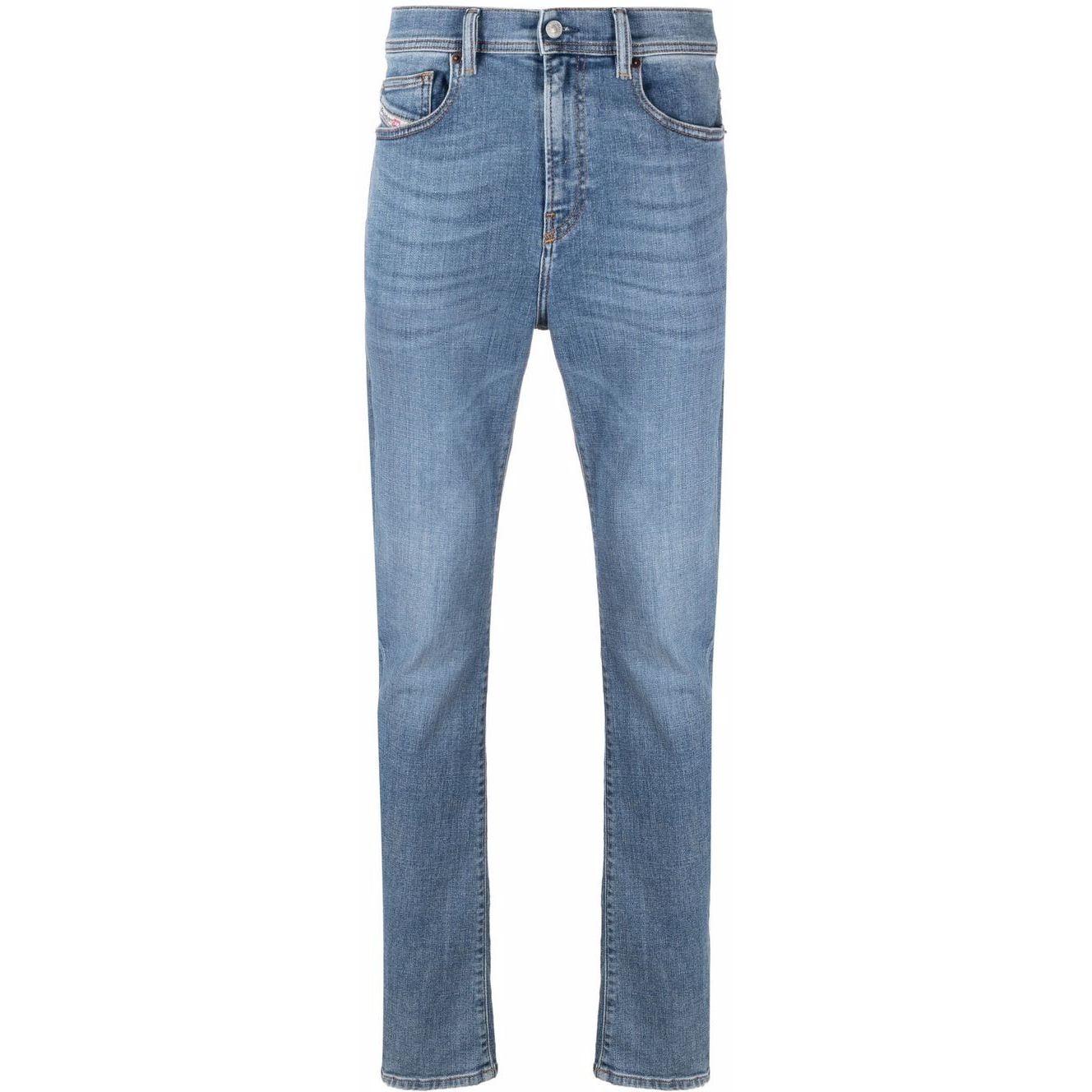 DIESEL Tiesūs džinsai -vyrams, Mėlyna, 1983 d-amny l.32 trousers 1