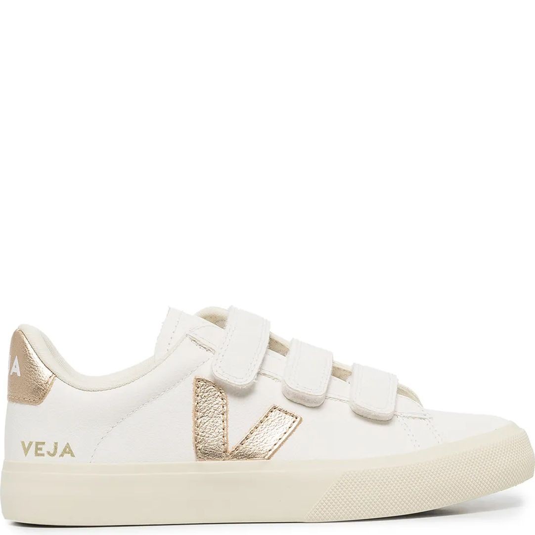 VEJA Laisvalaikio bateliai moterims, Balta, Recife leath sneakers 1